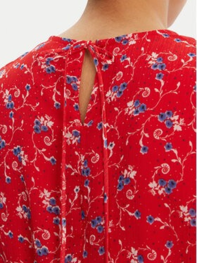 Tommy Jeans Sukienka letnia DW0DW20338 Czerwony Regular Fit