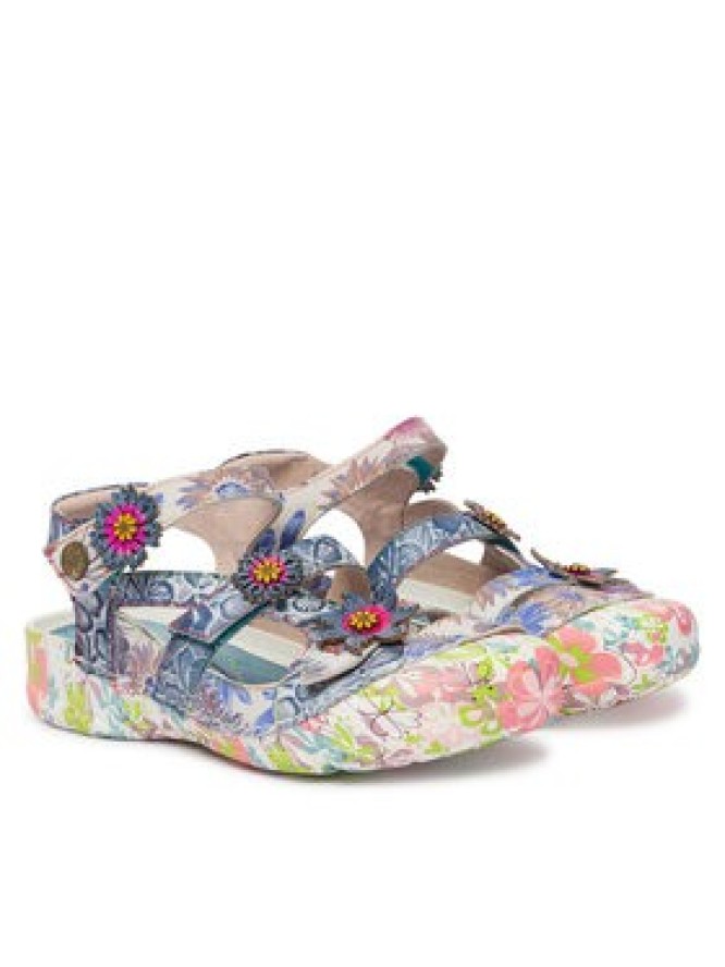 Laura Vita Sandały Beczierso 33 Niebieski