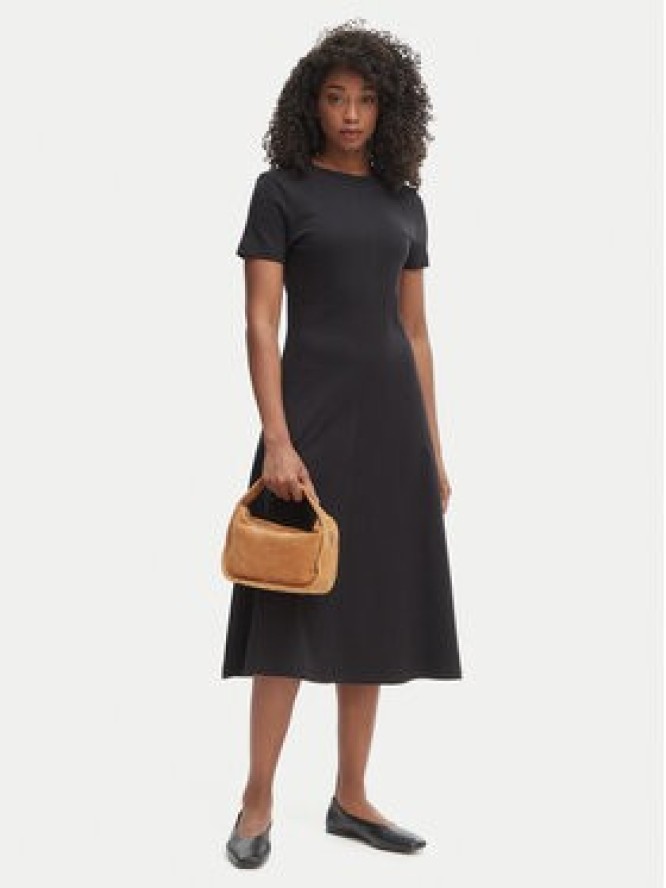 Tommy Hilfiger Sukienka codzienna WW0WW50825 Czarny Regular Fit