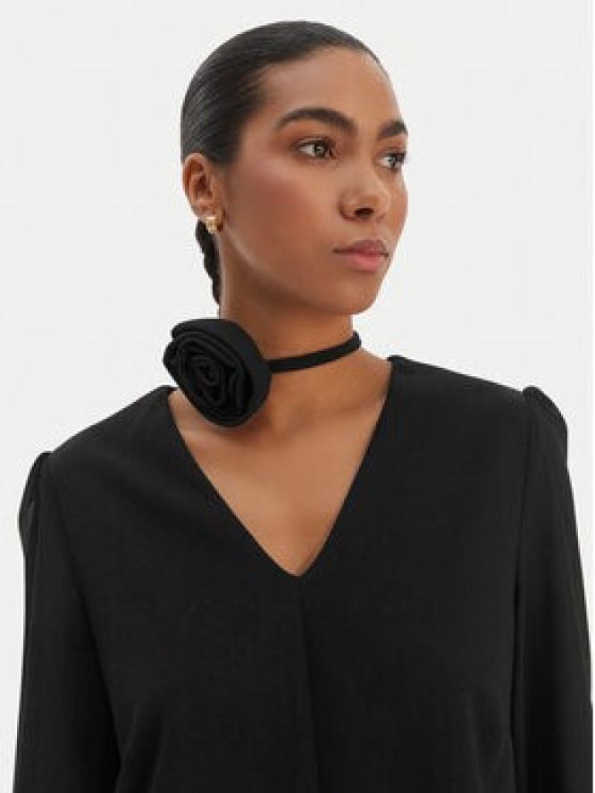 Rinascimento Sukienka koktajlowa CFC0126757003 Czarny Regular Fit