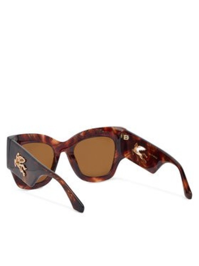Etro Okulary przeciwsłoneczne 0076/S 207798 Brązowy