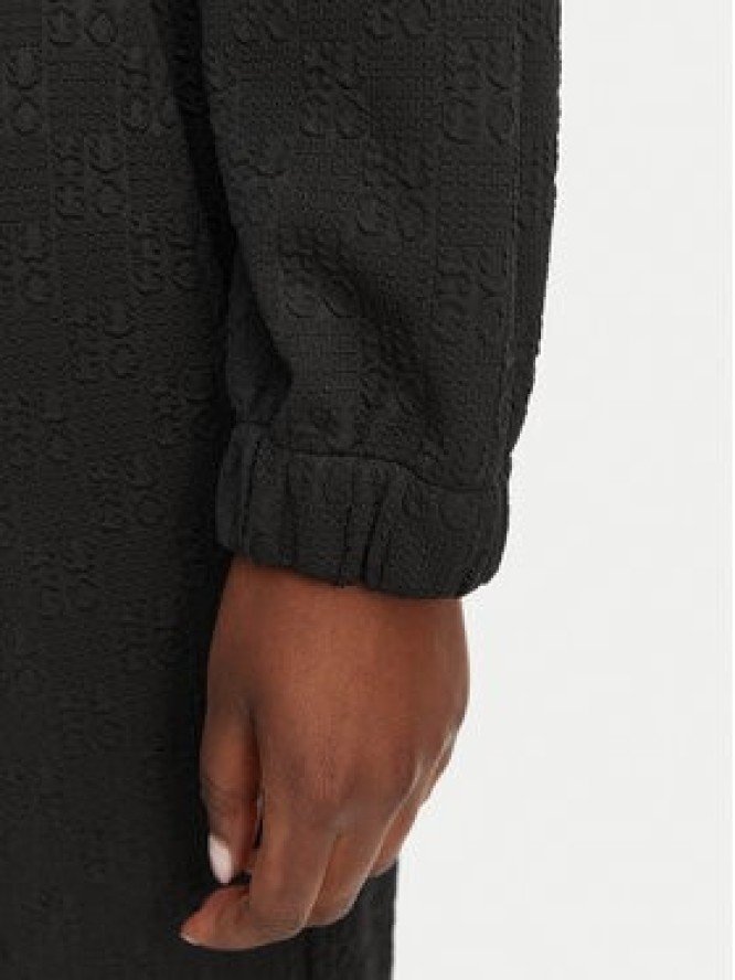 HUGO Bluza Dayane 50557503 Czarny Regular Fit