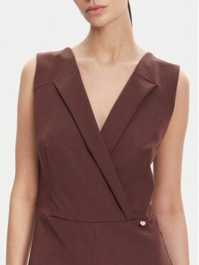 Rinascimento Kombinezon CFC0123735003 Brązowy Regular Fit