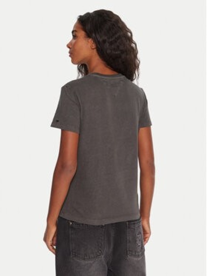 Tommy Jeans T-Shirt Varsity DW0DW21966 Czarny Regular Fit