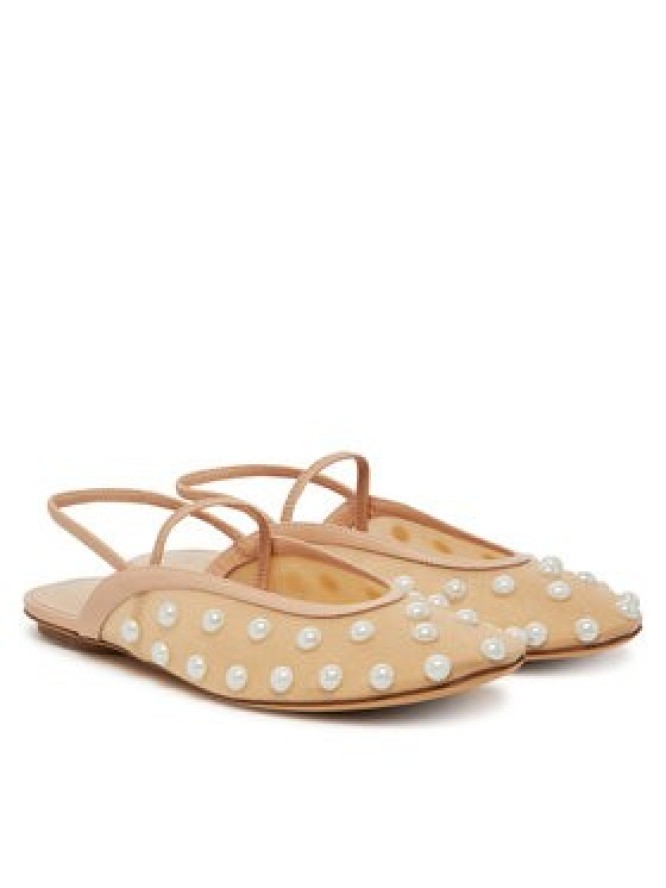 Weekend Max Mara Sandały 2515521155600 Beżowy