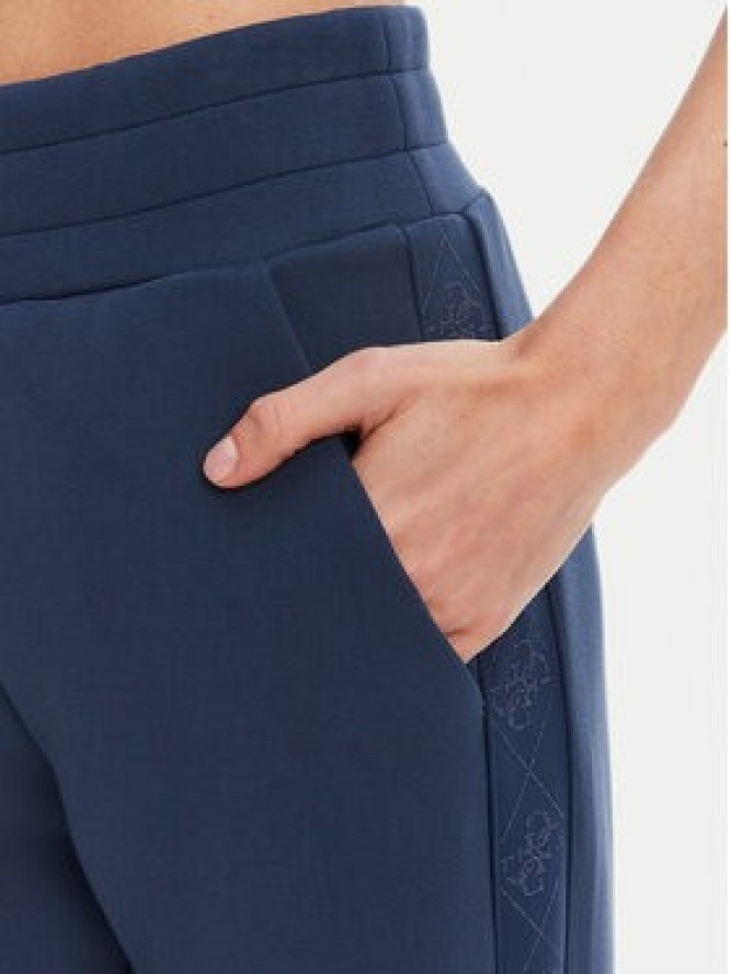 Guess Spodnie dresowe W5YB11 KBYE2 Granatowy Regular Fit