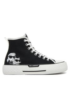 KARL LAGERFELD Trampki KL60654T Czarny