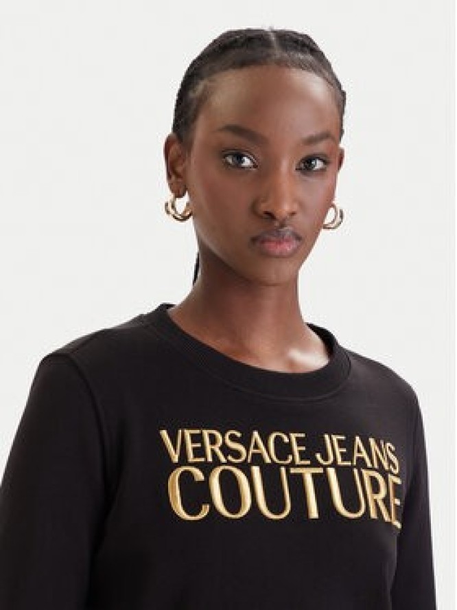 Versace Jeans Couture Bluza 80HAIT01 CF01T Czarny Regular Fit