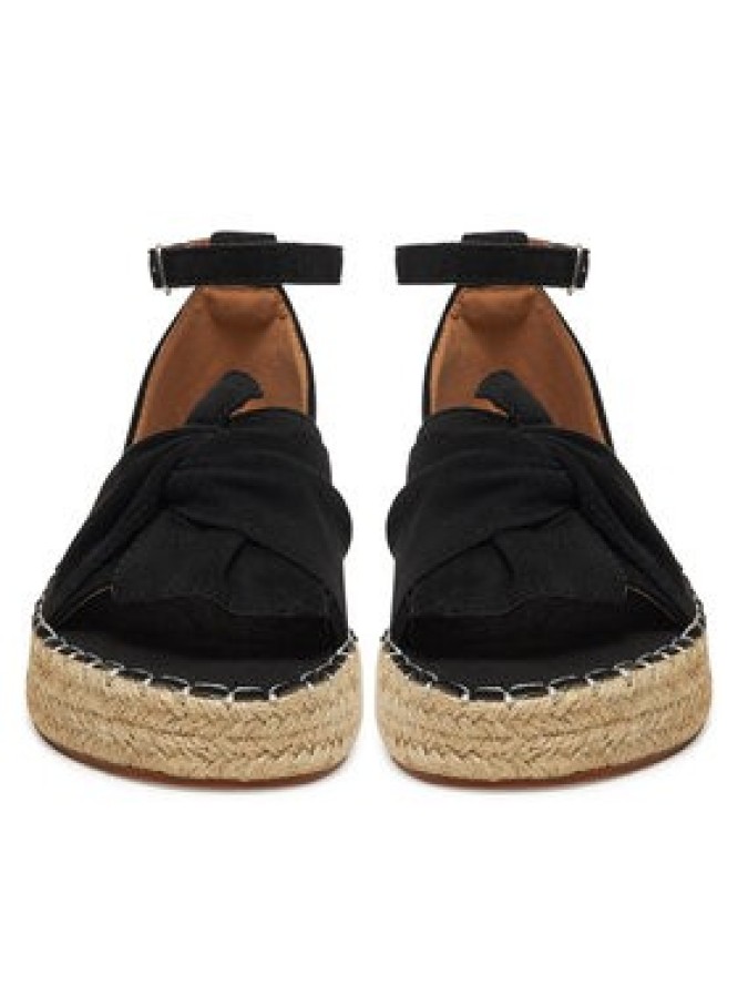 DeeZee Espadryle 8-807-1 Czarny