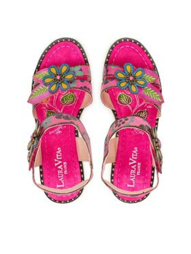 Laura Vita Sandały Ballon 08 Różowy