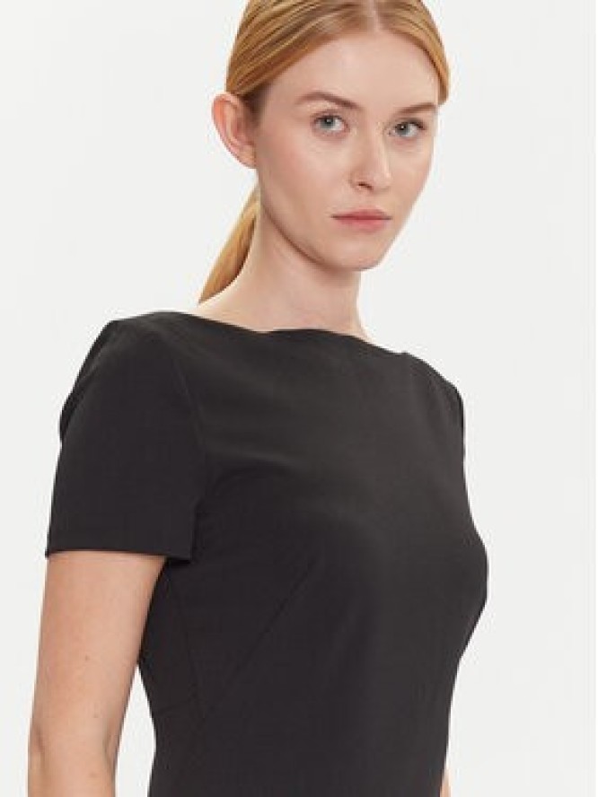 Calvin Klein Sukienka koktajlowa LV044D063G Czarny Slim Fit