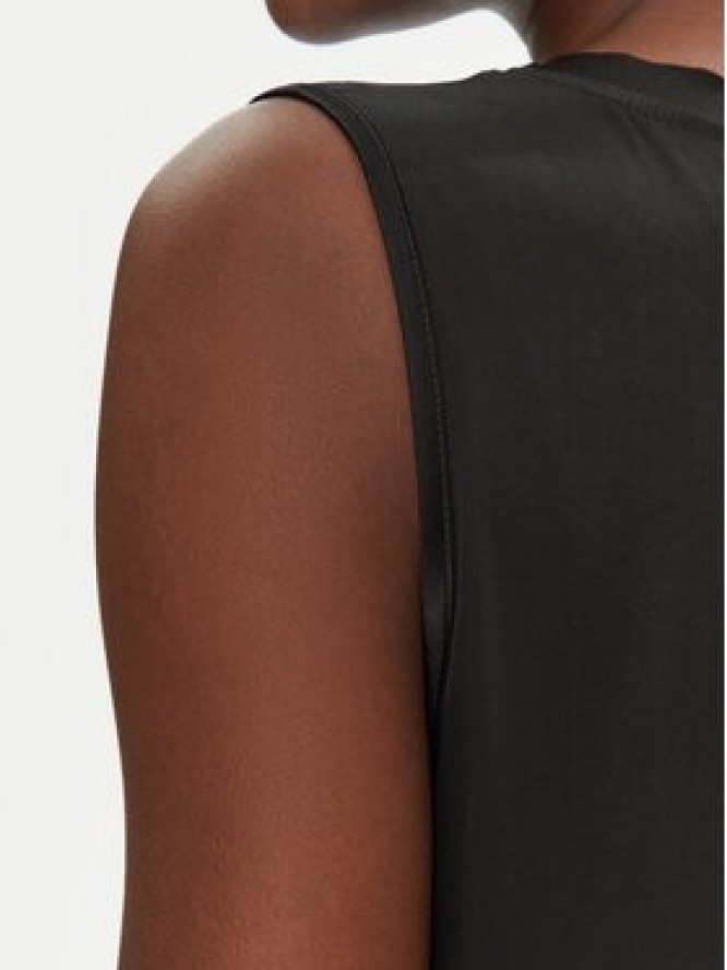 ViCOLO Bluzka TD0006 Czarny Relaxed Fit