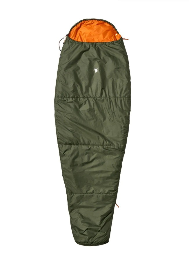 Śpiwór syntetyczny Fjallraven Abisko Summer (190 cm) - olive