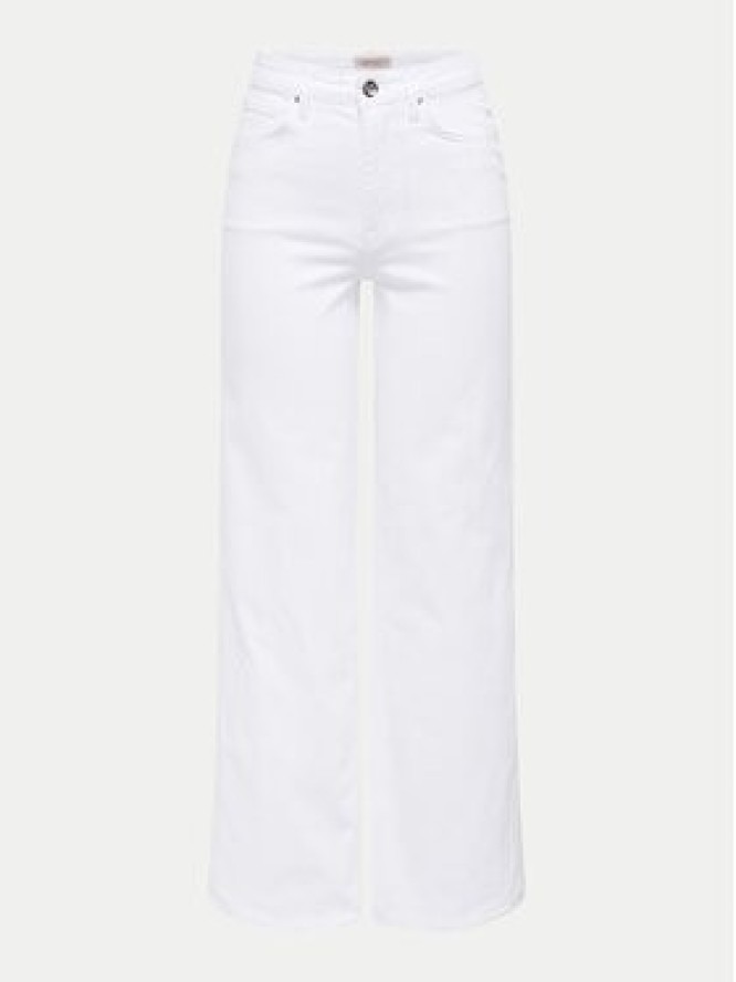 ONLY Jeansy Madison 15310632 Biały Wide Leg