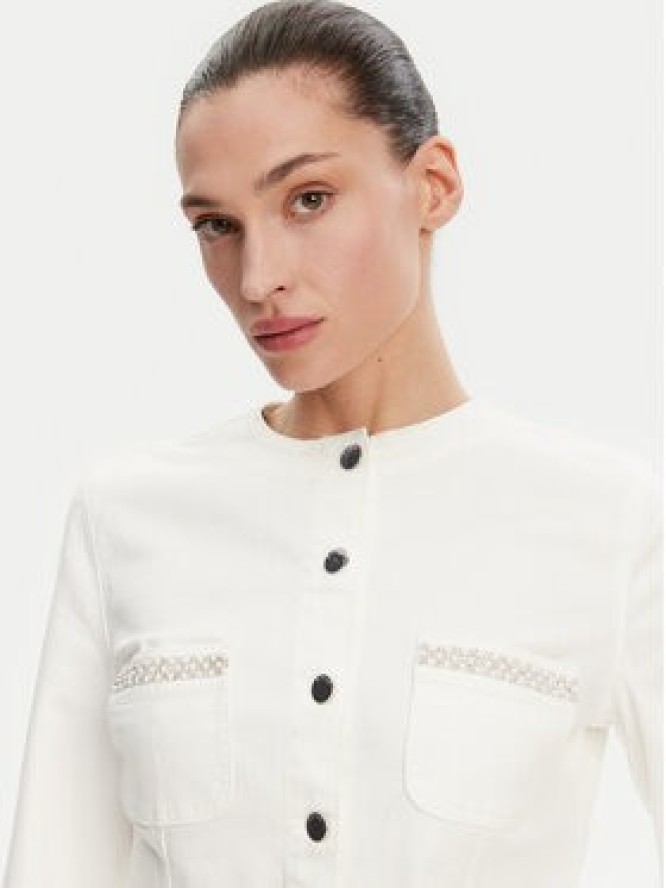 Guess Kurtka przejściowa 172731 Biały Classic Fit