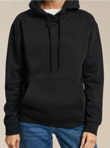 Bluza z kapturem - czarny