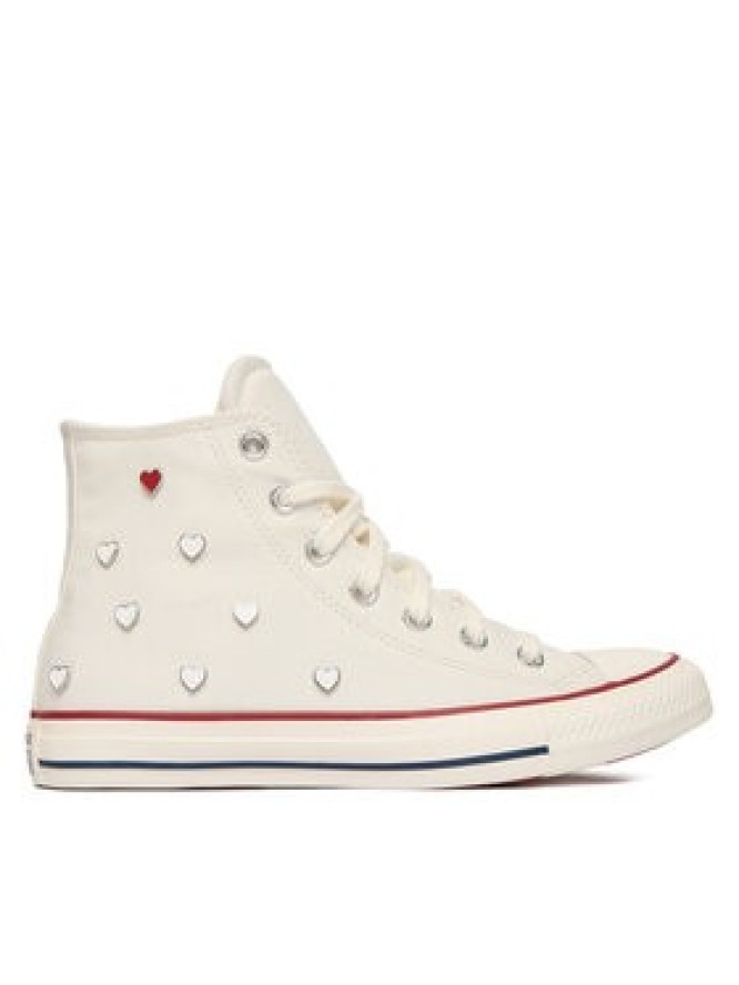Converse Trampki Chuck Taylor All Star Hearts A19055C Biały