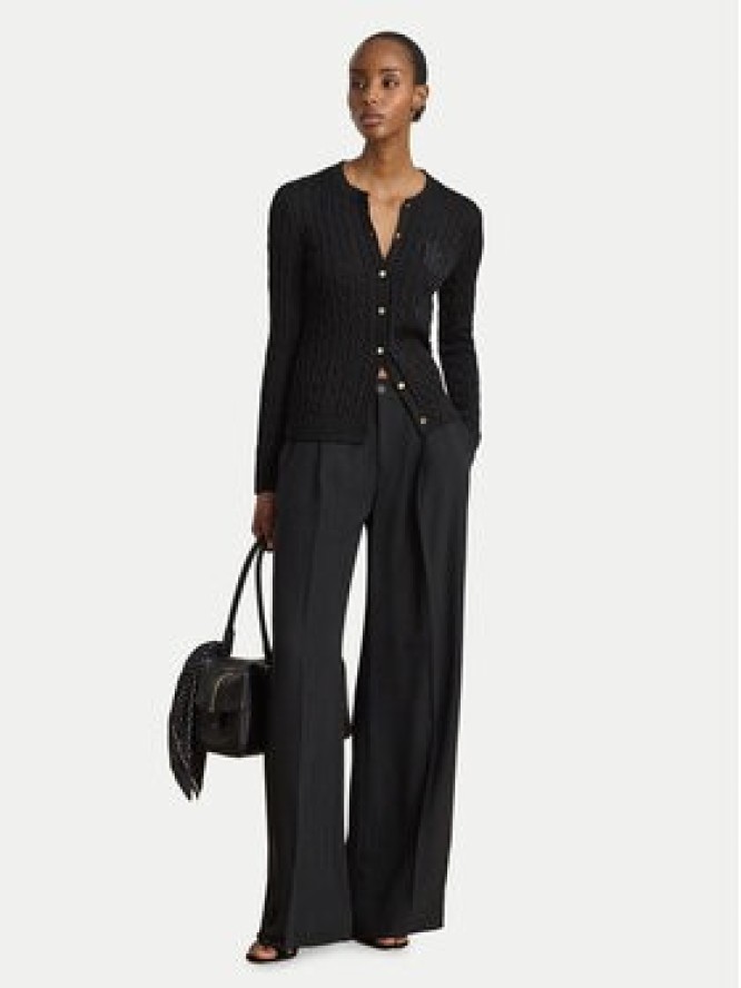 LAUREN RALPH LAUREN Kardigan 200P14040003 Czarny Regular Fit