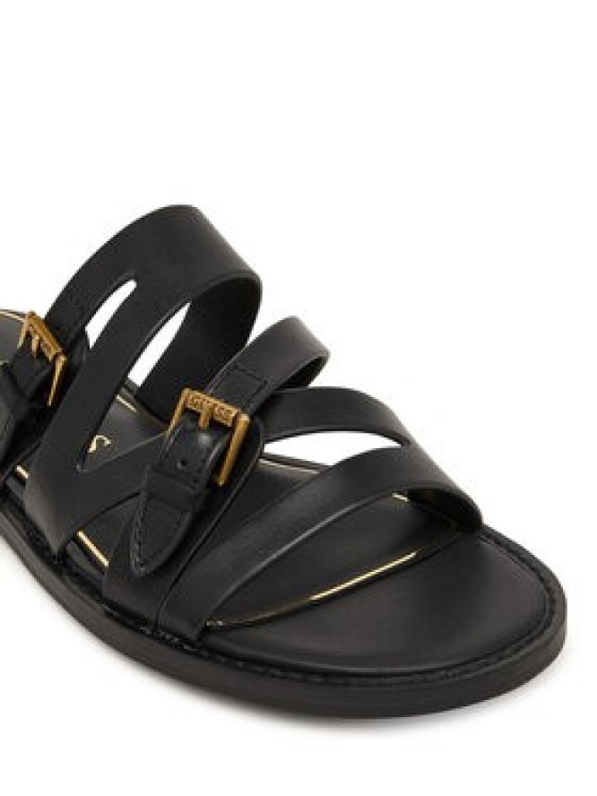 Guess Klapki FLJGRY LEA03 Czarny