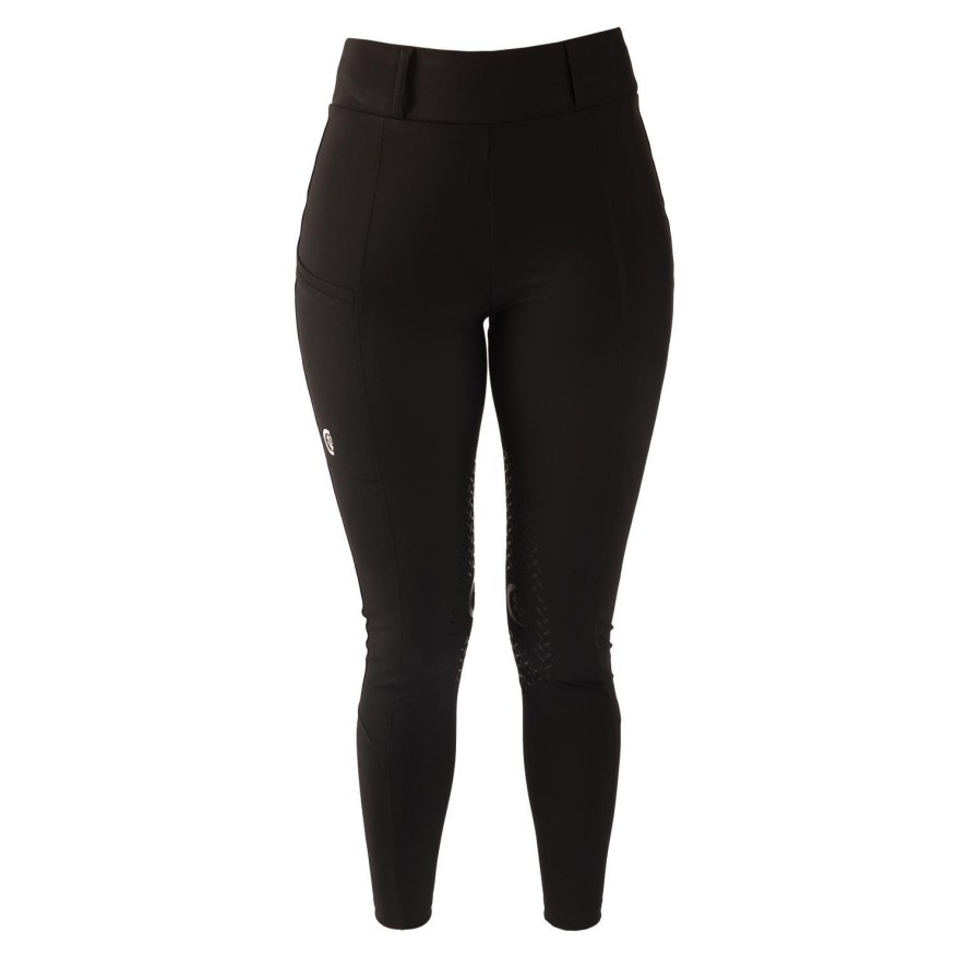 Legginsy jeździeckie z gripem na kolanach dla kobiet Kentucky Horsewear Classic