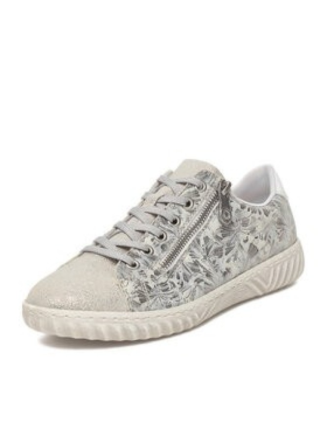 Rieker Sneakersy N0900-90 Srebrny