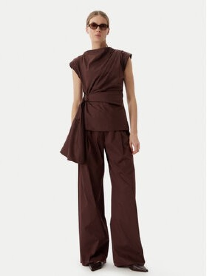 Marella Bluzka Supremo 2613161072 Brązowy Regular Fit