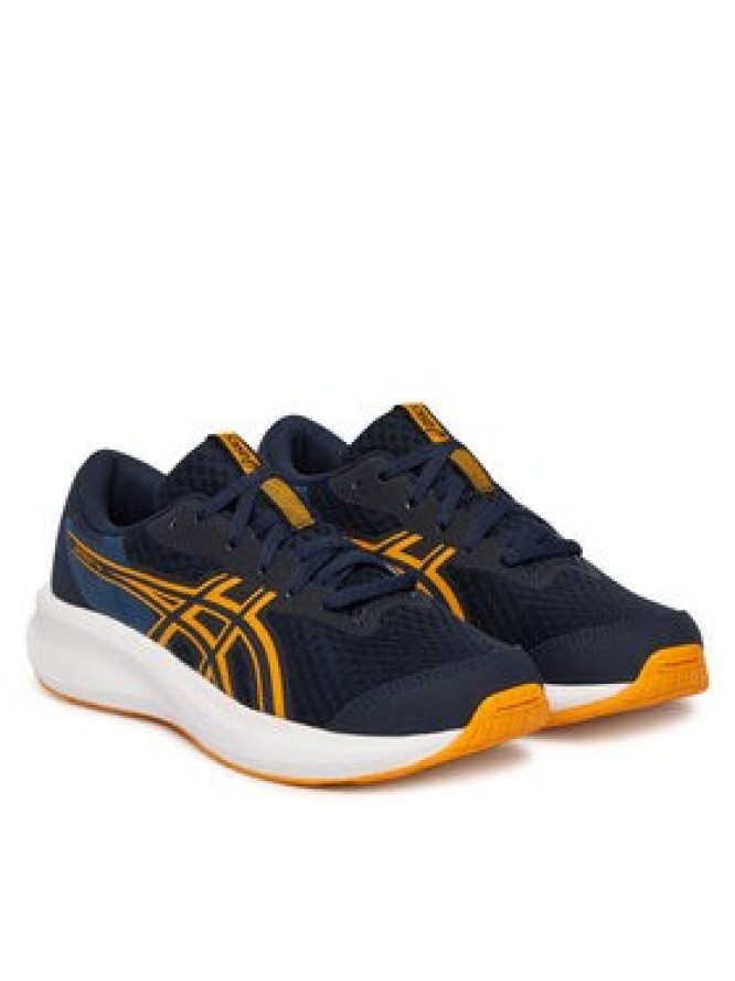Asics Buty do biegania Patriot 14 Gs 1014A392 Granatowy