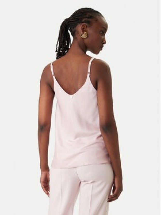 Rinascimento Top CFC0127685003 Różowy Regular Fit