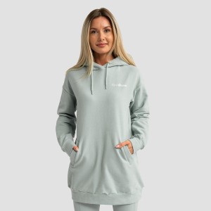 Bluza damska z kapturem długa Limitless Longline