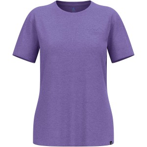 Koszulka damska Odlo ASCENT SUN. SEA. MOUNTAINS. T-shirt crew neck s/s