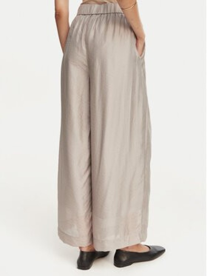 Eleh Spodnie materiałowe SS260269 Szary Wide Leg