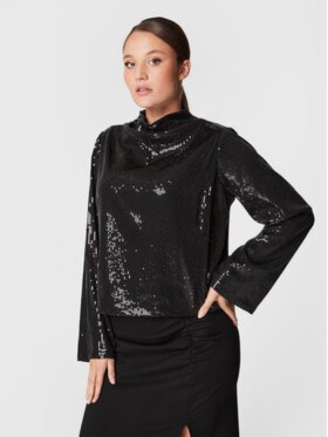 Glamorous Bluzka GS0424 Czarny Regular Fit