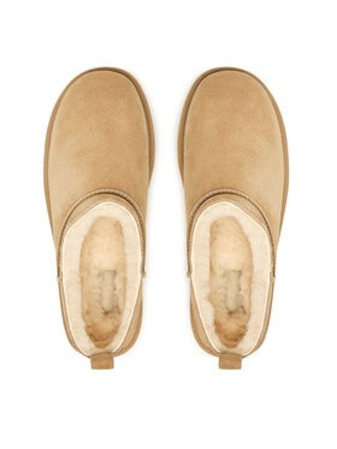 Ugg Śniegowce W Classic Micro 1173891 Beżowy
