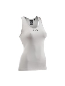 Koszulka rowerowa dla kobiet NORTHWAVE Essence Tank szary