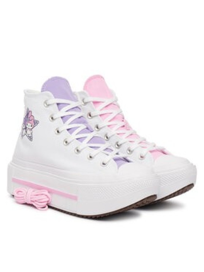 Converse Trampki Chuck Taylor All Star Lift Double Stack A21835C Biały