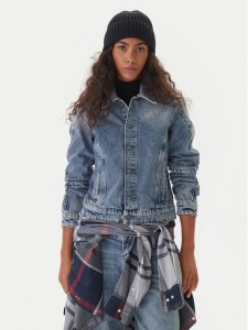 G-Star Raw Kurtka jeansowa Kitoh 3D D26776 E207 Niebieski Regular Fit