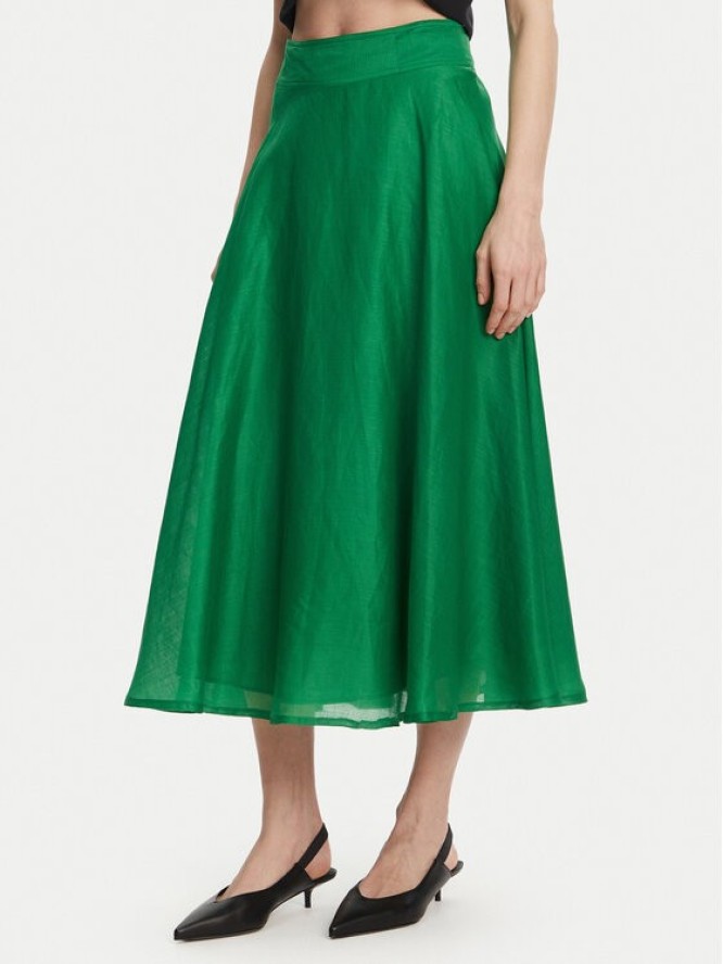 Marella Spódnica trapezowa Nippon 2513101082 Zielony Regular Fit