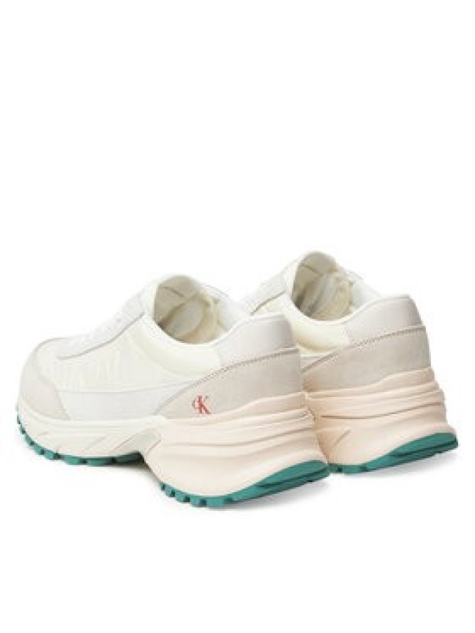 Calvin Klein Jeans Sneakersy Hike Runner Mg Nylon Perl YW0YW01963 Écru