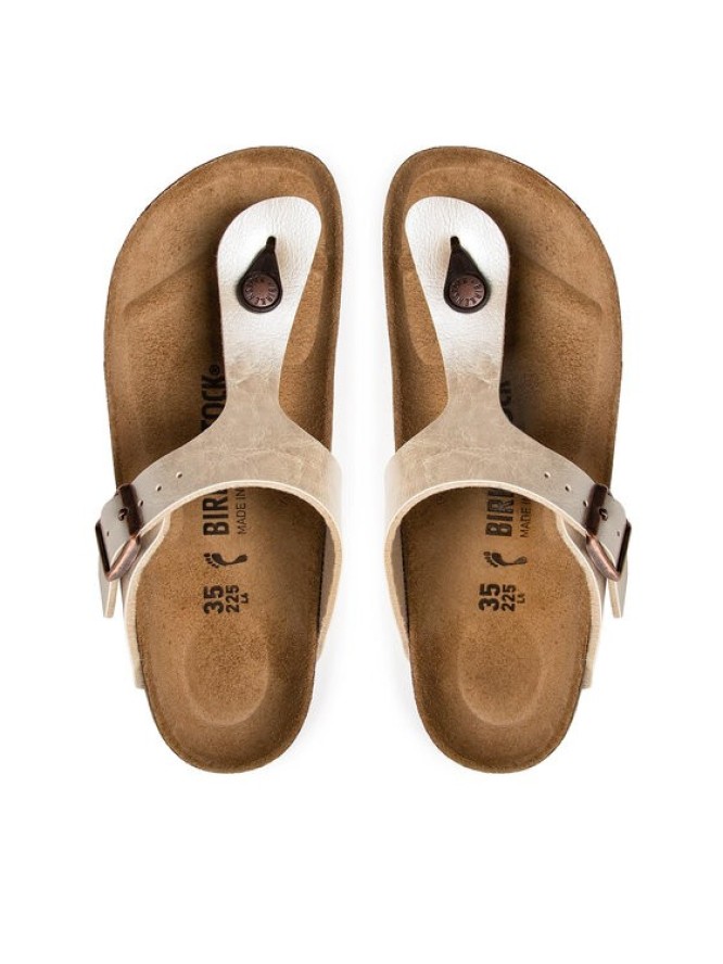 Birkenstock Japonki Gizeh Bs 943873 Biały