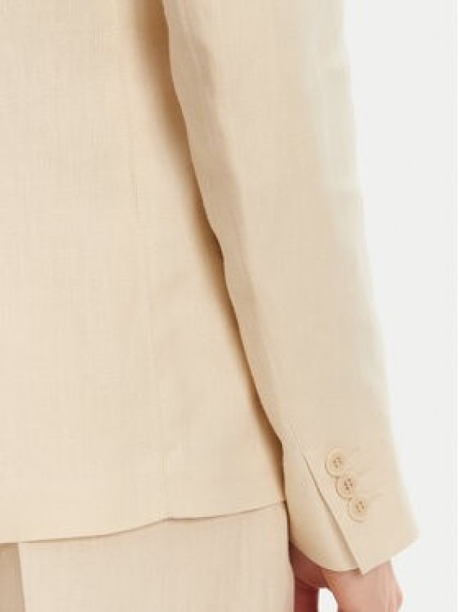 Weekend Max Mara Marynarka Nalut 2515041012 Écru Regular Fit