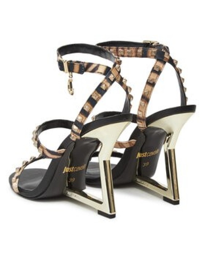 Just Cavalli Sandały 78RA3S62 ZSA32 Czarny