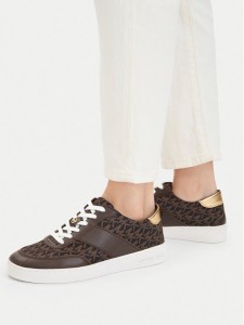 MICHAEL Michael Kors Sneakersy Kaycee 43T5KCFS5L Brązowy