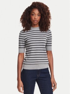 Tommy Hilfiger T-Shirt WW0WW49705 Szary ciemny Slim Fit