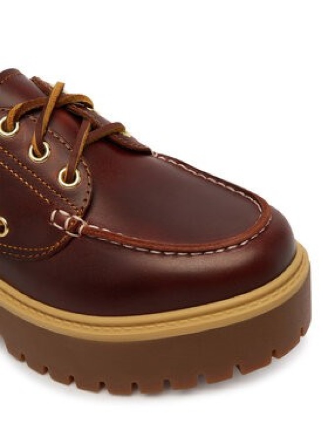 Timberland Loafersy Stone Street Boat TB0A2QDMD571 Brązowy