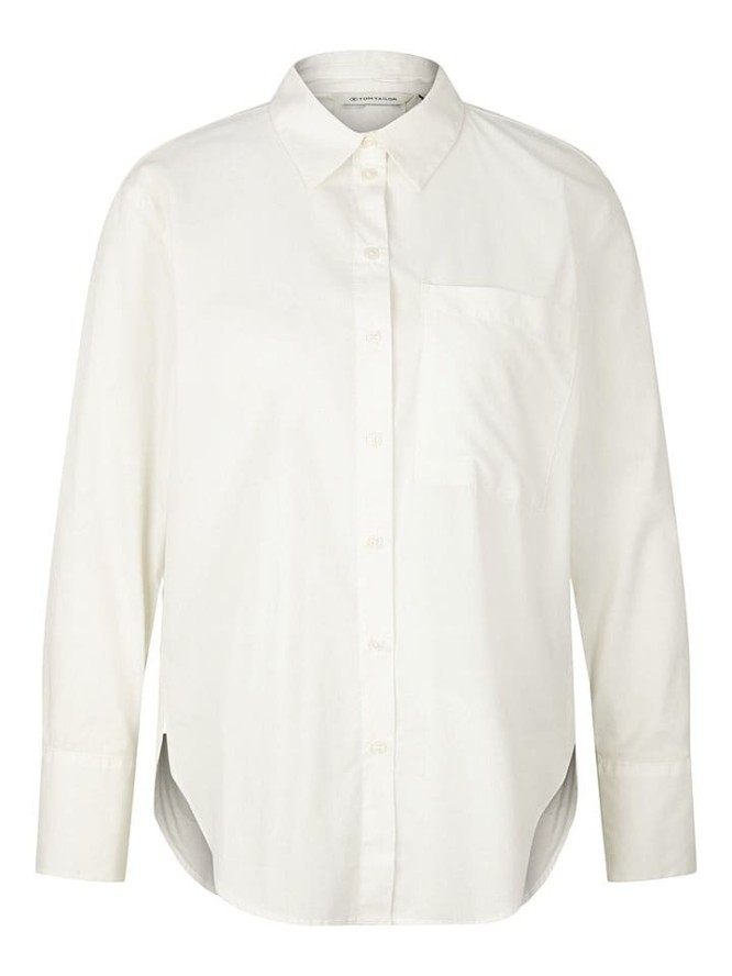 Tom Tailor Koszula w kolorze kremowym rozmiar: 44