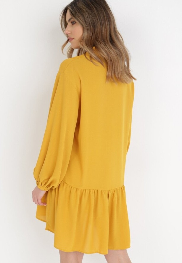 Żółta Sukienka Amarheis