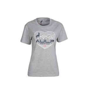 Koszulka damska AULP ROSSI bawełniana oddychająca luźny krój