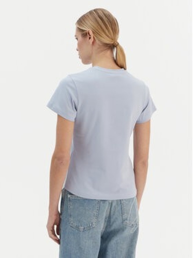 Guess T-Shirt V4YI21 KCDH1 Błękitny Regular Fit