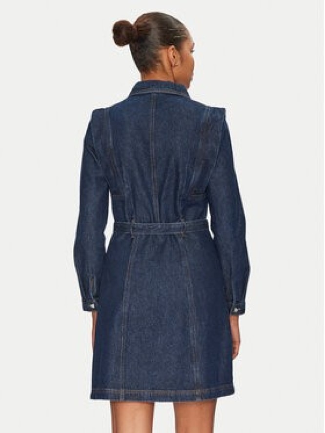 Morgan Sukienka jeansowa 251-RICOLI Granatowy Regular Fit