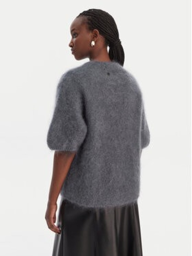 Dixie Sweter M277Y101A Szary Relaxed Fit